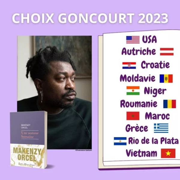 Makenzy Orcel, auteur de Une Somme humaine - Prix Goncourt 2023