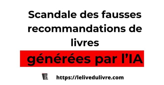Scandale des fausses recommandations de livres générées par l’IA Scandale des fausses recommandations de livres générées par l’IA