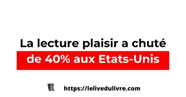 La lecture plaisir a chuté de 40% aux Etats-Unis (The Guardian)