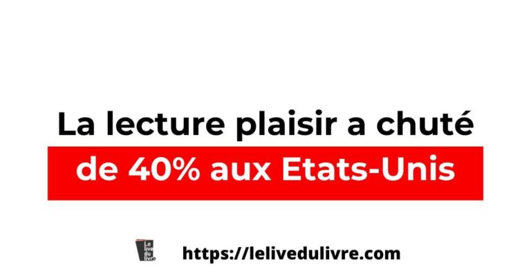 La lecture plaisir a chuté de 40% aux Etats-Unis (The Guardian)