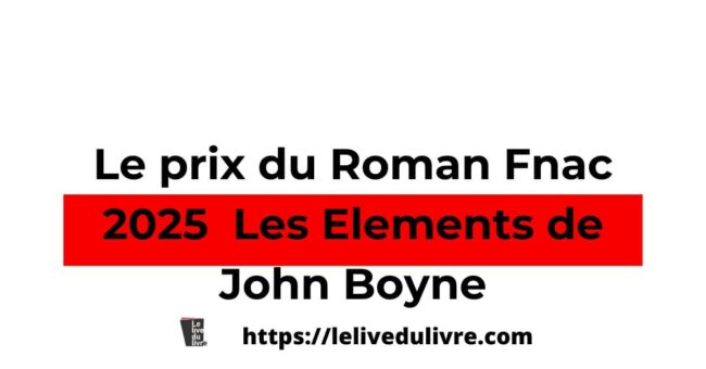 Le prix du roman Fnac 2025 revient à l’irlandais John Boyne