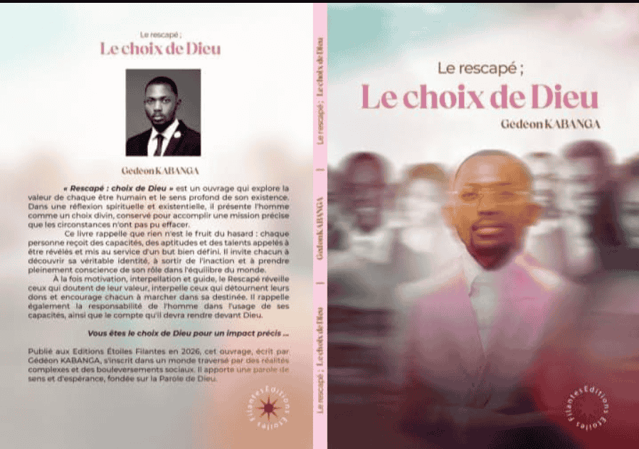 Vient de paraître « Rescapé Le choix de Dieu » aux Editions Etoiles filantes