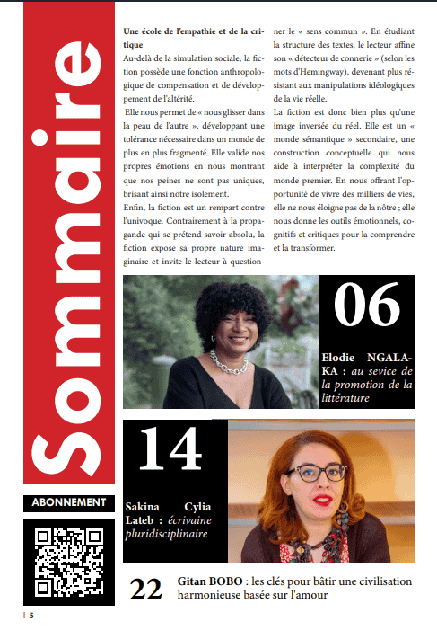 Sommaire partie 1 Le live du livre magazine n°09